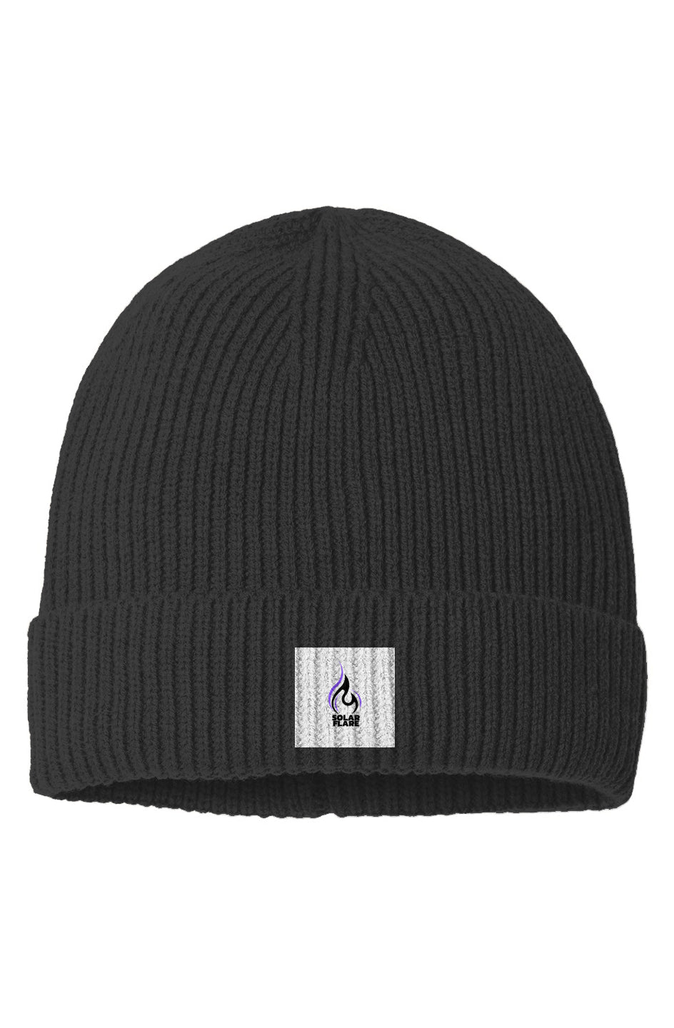 Sustainable Fine Rib Knit Beanie