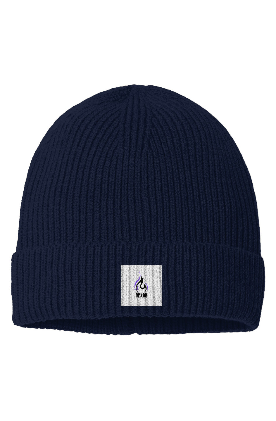Sustainable Fine Rib Knit Beanie